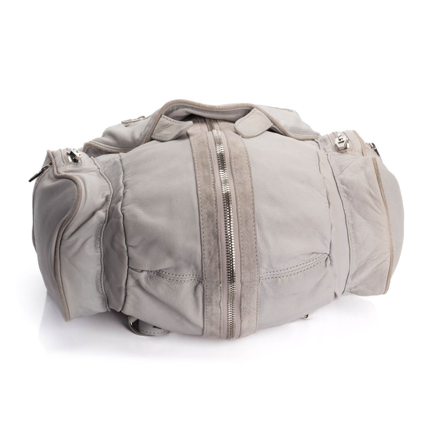 Alexander Wang Grey Leather Marti Backpack– BAG HABITS