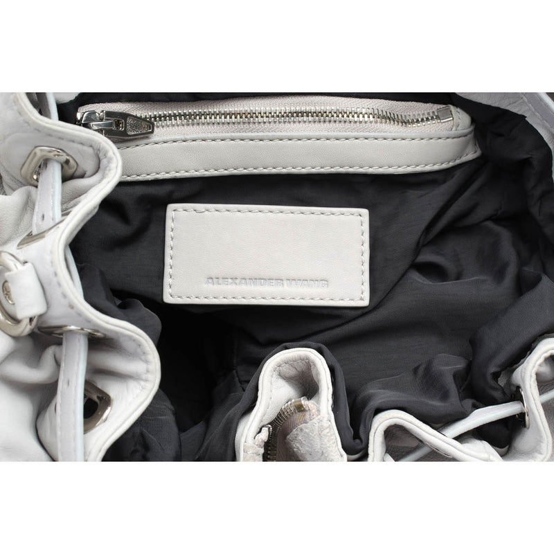 Alexander Wang Grey Leather Marti Backpack– BAG HABITS