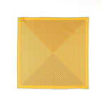 Silk Lucky Wings Pocket Square Scarf Jaune 45 - BAG HABITS