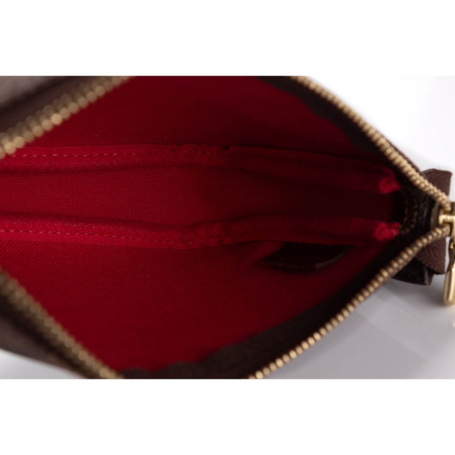 Louis Vuitton Pochette Accessoires Damier Ebene Mini Brown - US