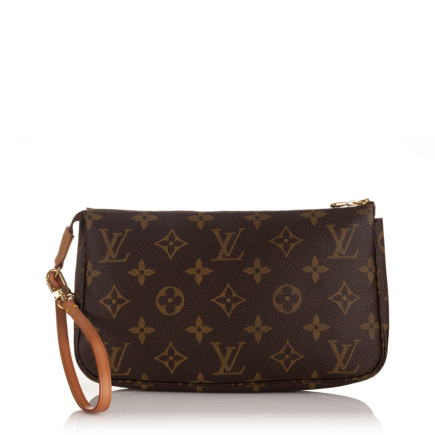 Louis Vuitton BiColor BlackCream Monogram Empreinte Leather Multi  Accessories Pochette Bag  Yoogis Closet
