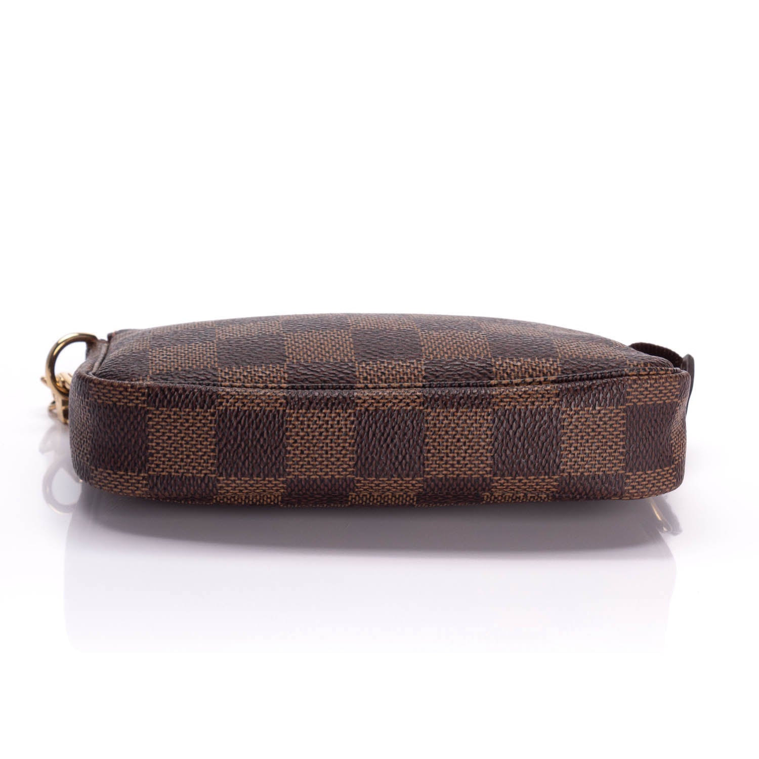 LOUIS VUITTON Trunks and Bags Damier Ebene Key Pouch Brown